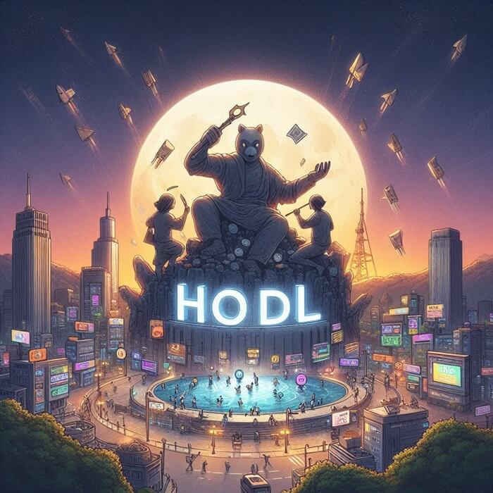 호들-뜻-HODL